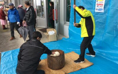 餅つき大会